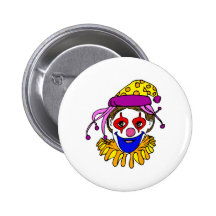 Clown Face Buttons