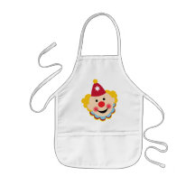 Clown Face Kid's Apron