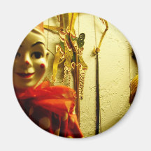 Clown Face Magnet