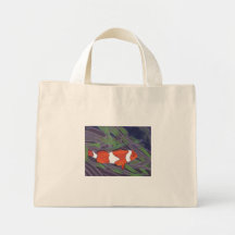 clown fish tote bag
