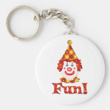 Clown Fun Key Chain