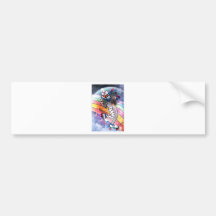CLOWN IN LOVE.jpg Bumper Sticker