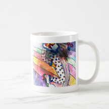 CLOWN IN LOVE.jpg Mugs