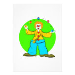 Clown Juggler Invites
