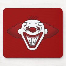 Clown mauvais Mousepad Tapis De Souris