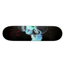 Clown mauvais skateboard