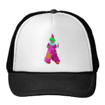 clown mesh hat