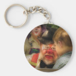 Clown - peinture de visage porte-clef