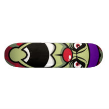 Clown psychopathe skateboard customisable