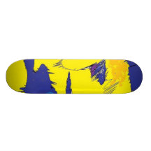 clown skateboards customisés