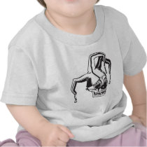Clown Skull T-shirts
