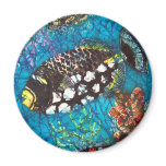 CLOWN TRIGGERFISH MAGNET