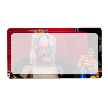 Clown - Wardrobe change Personalised Shipping Labels