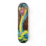 clown zombie snake  skateboard