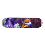Clownfish and Coral Skateboard