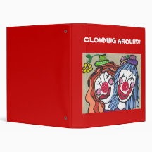 CLOWNING AROUND! Bonder Vinyl Binders