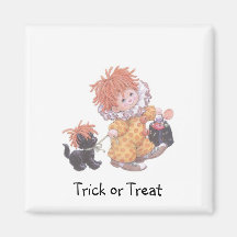 Clowning Around For Candy! - Magnet