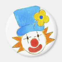 Clowning Around Refrigerator Magnets