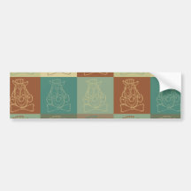 Clowning Pop Art Bumper Stickers