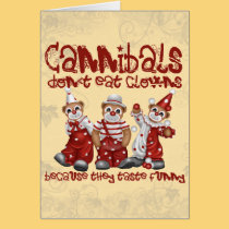 Clowns and Cannibals cards