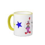 Clowns are creepy coffee mug