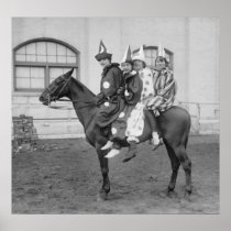 Clowns on a Horse, 1915 Posters