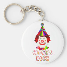 Clowns Rock Key Chains