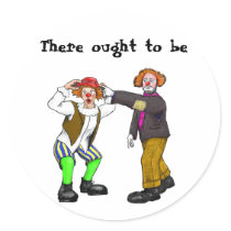 Clowns Sticker