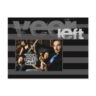 Club Band Photo Flyer Postcard by PartyInvitations