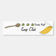 Club de soupe adhésifs pour voiture