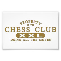 Club d'échecs impressions photo