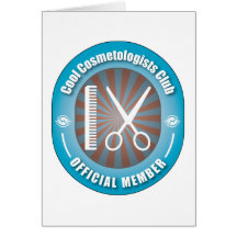 Club frais de Cosmetologists Cartes De Vœux