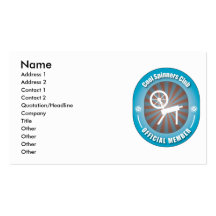 Club frais de fileurs cartes de visite professionnelles
