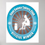 Club frais de preneurs de sauna posters