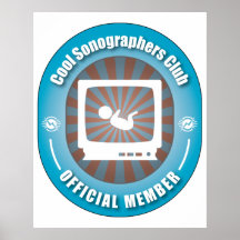 Club frais de Sonographers Affiches