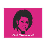 Club Michelle O Postcards, Hot Pink