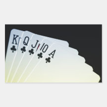Club Royal Flush Stickers