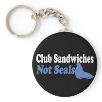 Club Sandwiches not seals Keychains