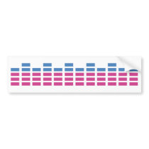 club sound icon bumper sticker