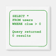Clueless Users Fridge Magnets