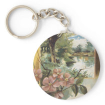 Cluett and Sons Estey Organs Key Chain