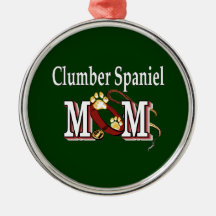 Clumber Spaniel Mom Gifts Christmas Tree Ornaments