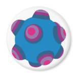 ClumpBubble (Blue/Purple) Magnet