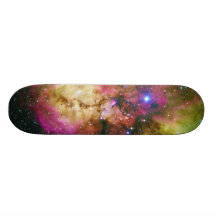 Cluster NGC 2467 Skull and Crossbones Nebula Custom Skateboard