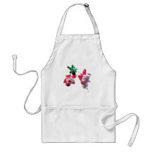 Cluster of Fuschia Apron