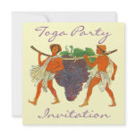 Cluster of Grapes & Togas Toga Party Invitation