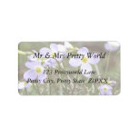 Cluster Of Tiny Bluets Personalized Address Labels