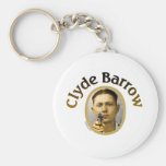 Clyde Barrow Keychains