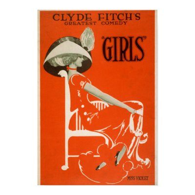 Clyde Fitch's Greatest Comedy, "Girls" Theatre 2 Print by LanternPress