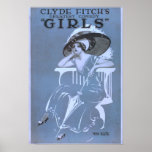 Clyde Fitch's Greatest Comedy, "Girls" Theatre posters